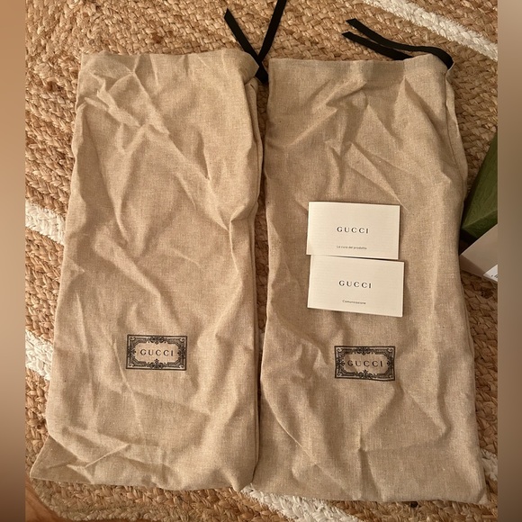 Authentic GUCCI Baby Leather Bit Slingback Pump - Picture 14 of 15